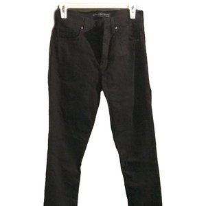 Jet Black Veronica Beard Kate Skinny Cigarette Jean